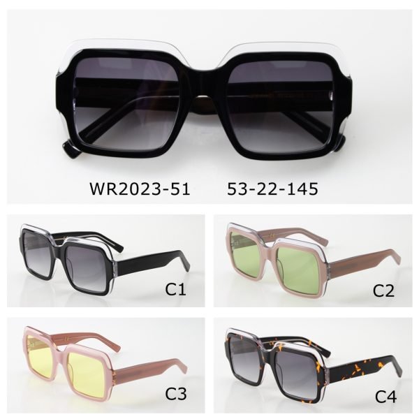 Acetate Sunglasses WR2023-51